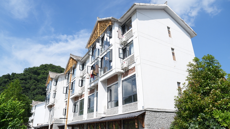 平坝天龙避暑旅居小镇。