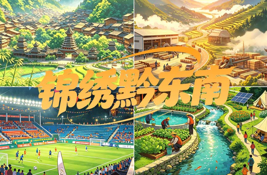 AI贵州有多彩 | 千里苗疆锦绣图，多维振兴看黔东南
