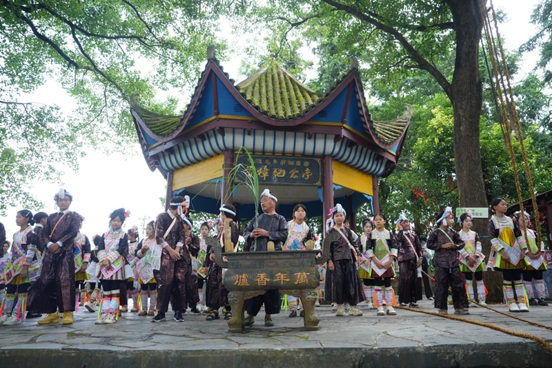 活动现场。