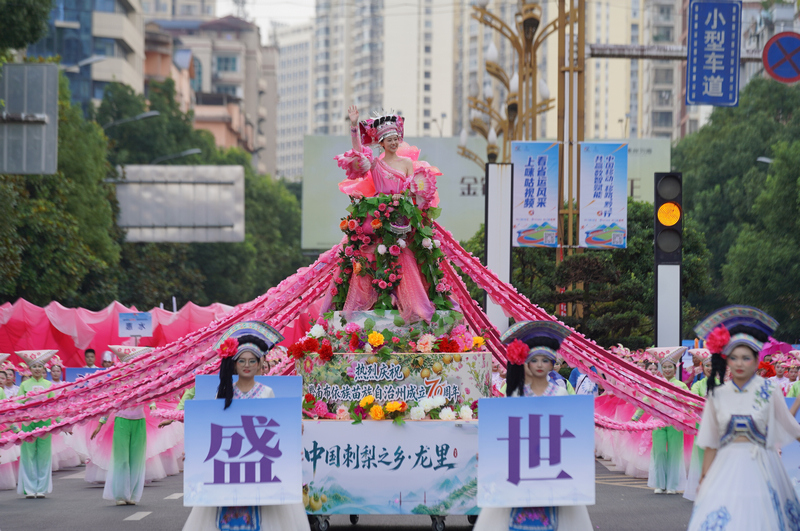 龙里刺梨花仙子惊艳亮相。
