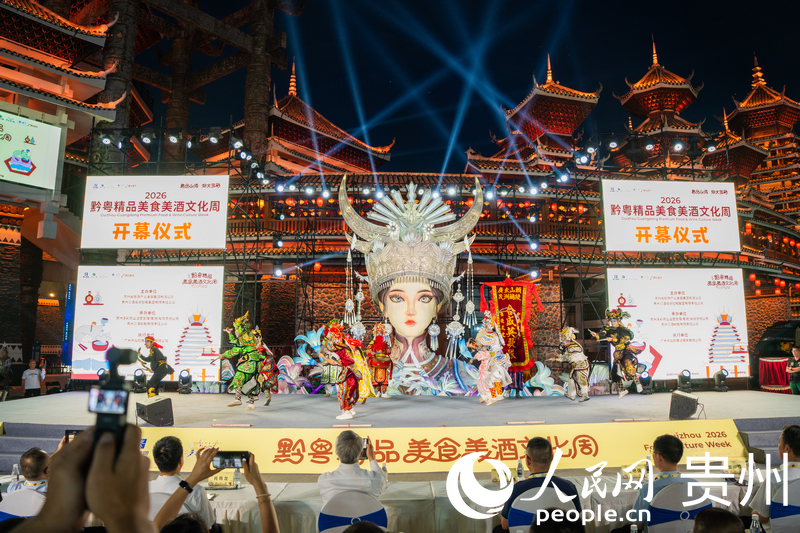 非遗展演。人民网 阳茜摄