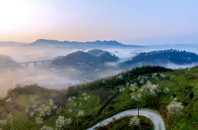 贵州息烽的避暑旅居“回头客”