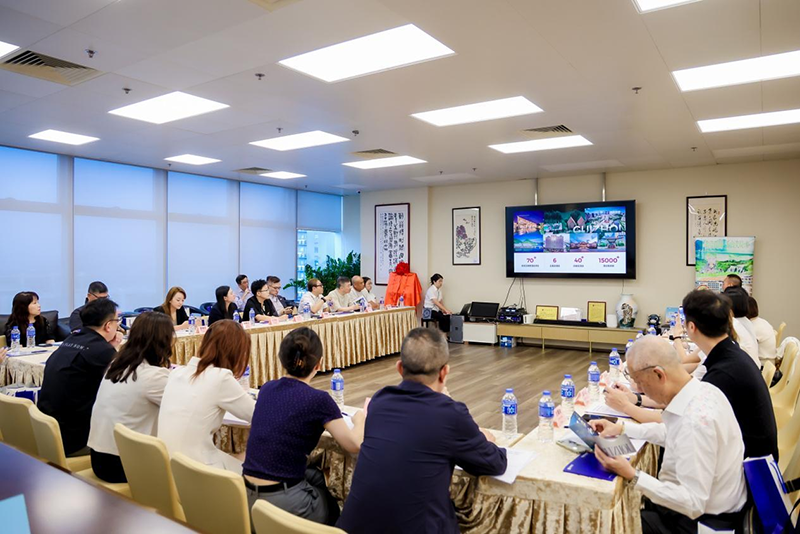 贵旅集团（香港）营销中心揭牌仪式暨旅行商座谈交流会现场。贵旅集团供图