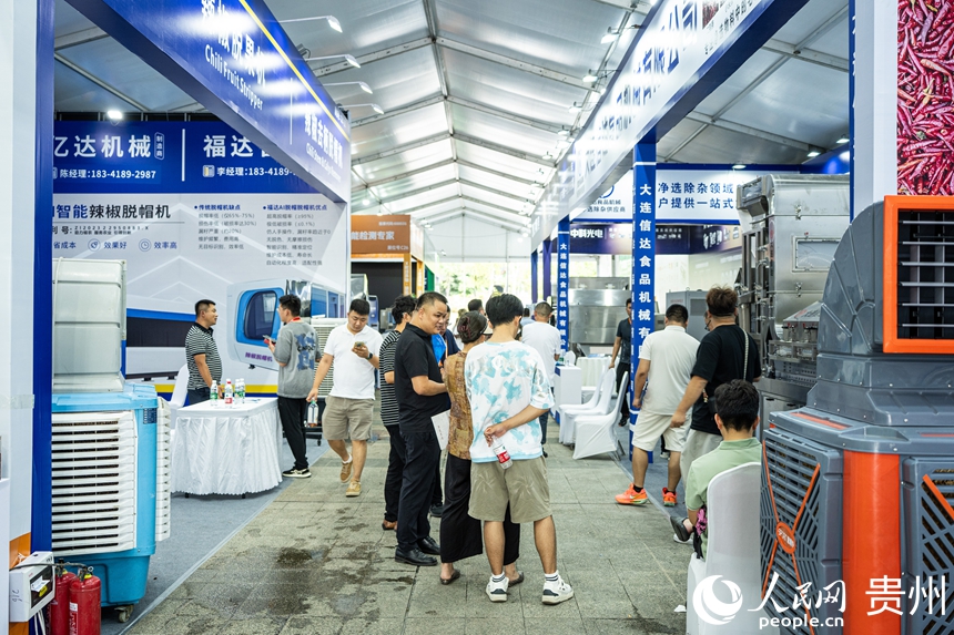 展示展销活动现场。人民网 阳茜摄