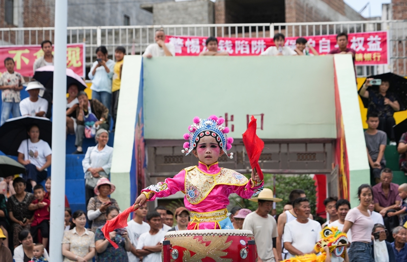 2026“美麗鄉村村BA”籃球賽開幕式現場。