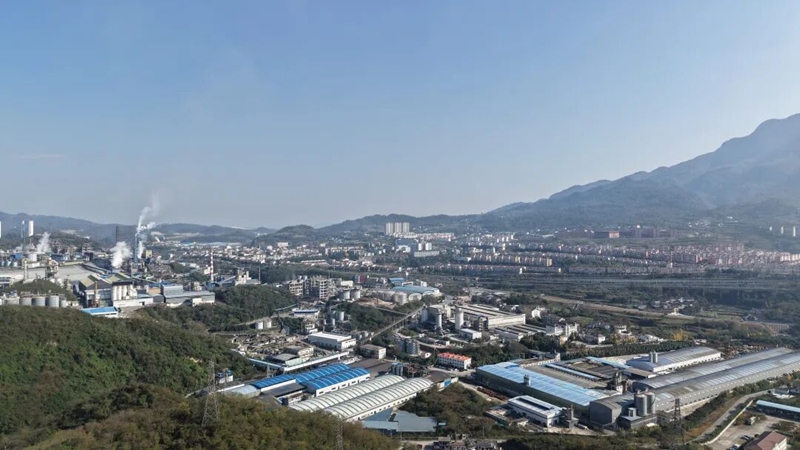 息烽县磷煤化工生态工业基地。