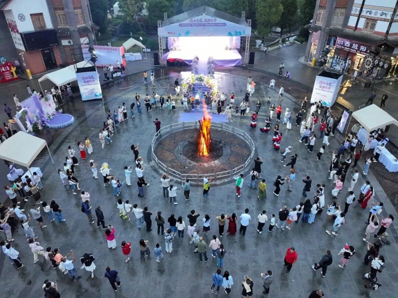 活动现场。