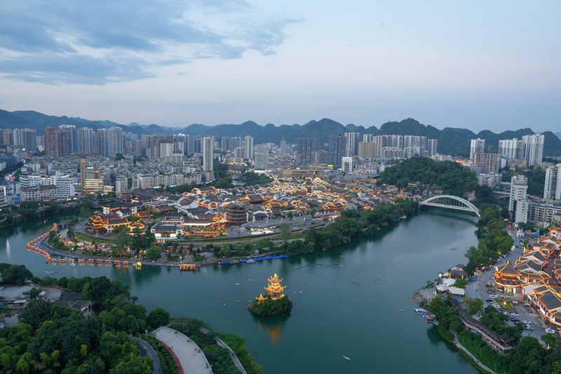 铜仁市碧江区中心城区。