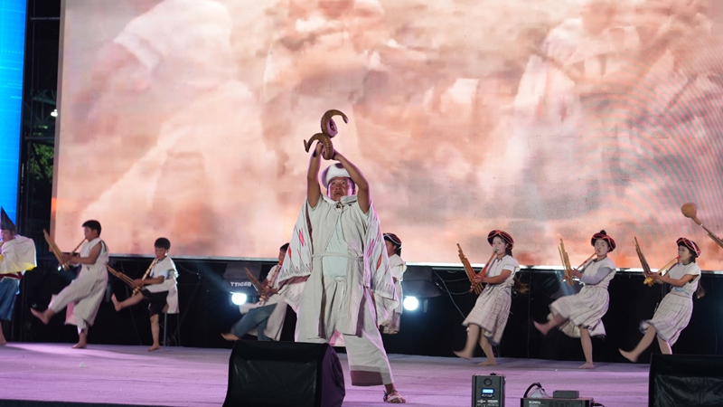 2026年8月22日，《大迁徙》表演 周灵君 摄