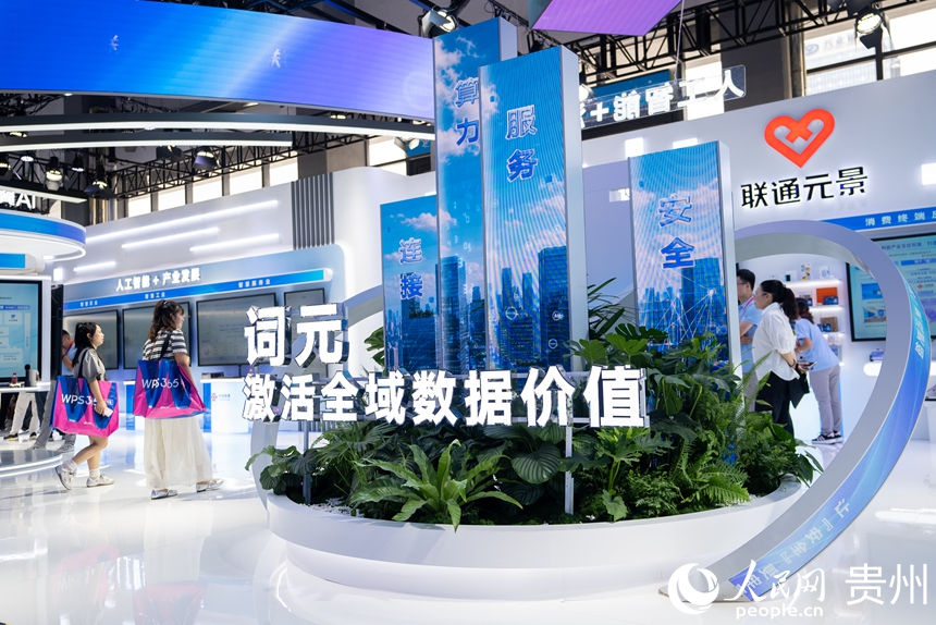 2026中国国际大数据产业博览会专业展现场。人民网记者 涂敏摄