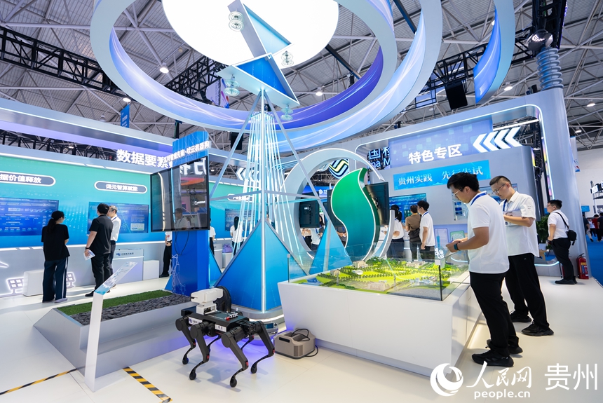 2026中国国际大数据产业博览会专业展现场。人民网记者 涂敏摄