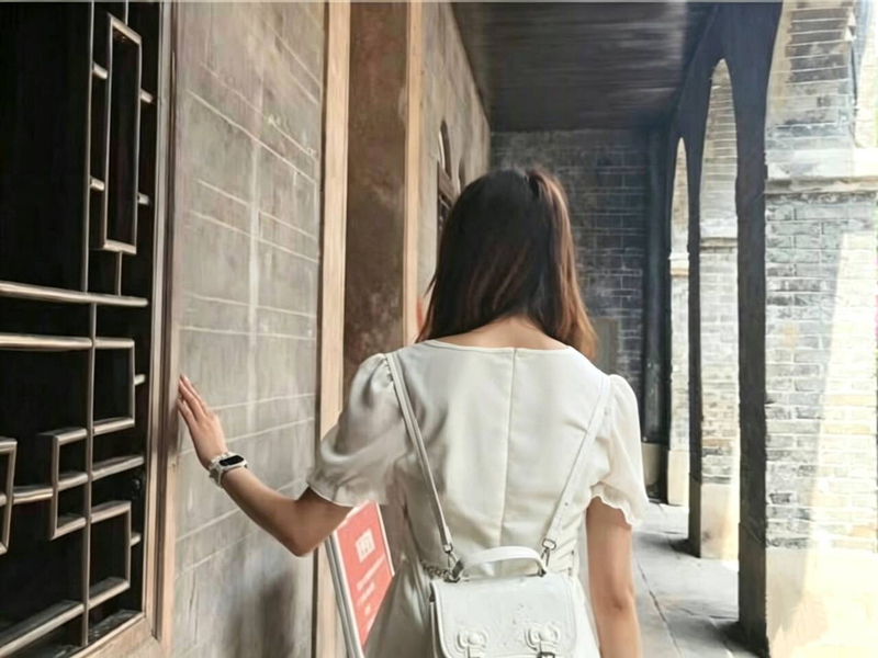 实践队员在土城。