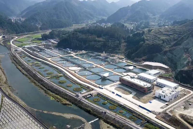 台江縣鱘魚養殖三產融合示范基地（台江縣融媒體中心供圖）