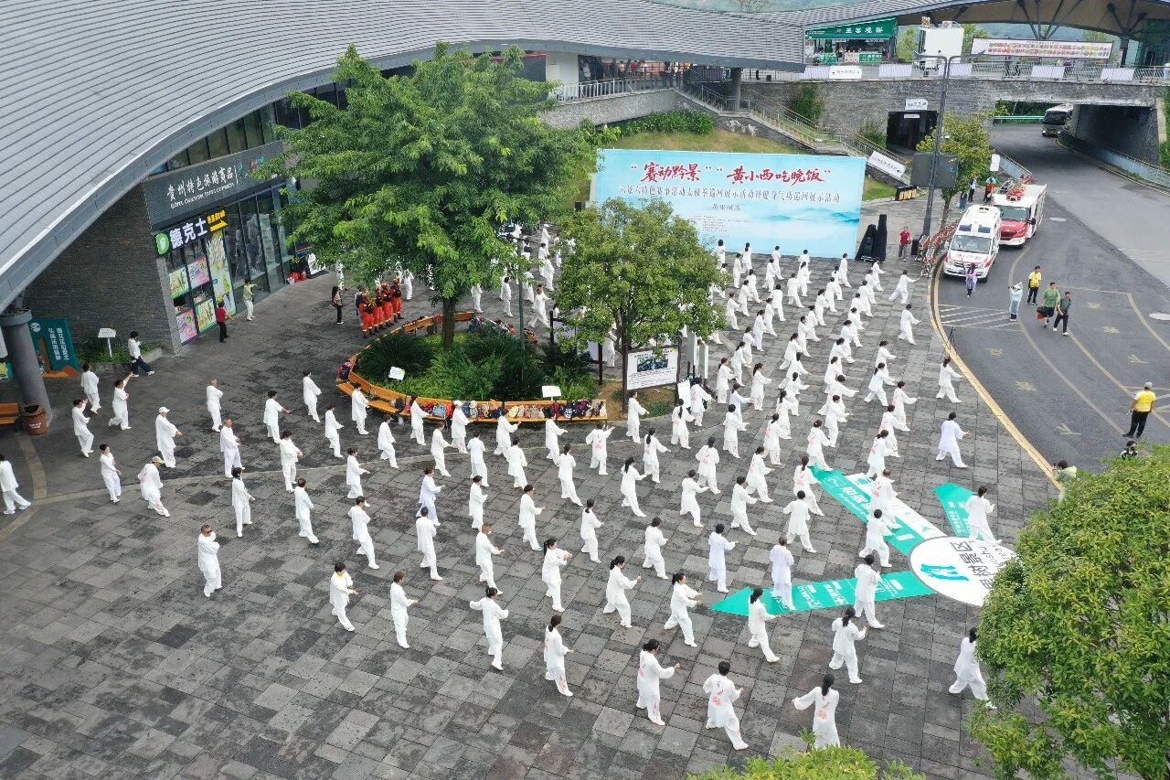 活動現場。