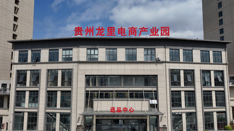 贵州（龙里）电商产业园选品中心。