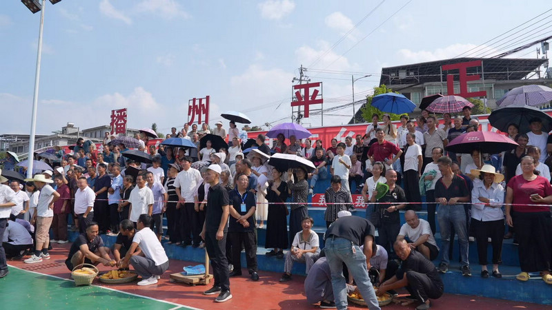 趣味運動會。蔡城池攝