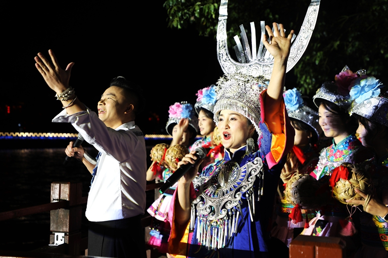 實景演出現場。