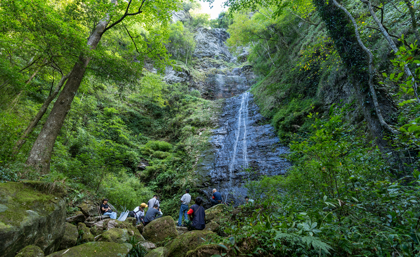 佛頂山馬裡河瀑布風景。吳劍攝