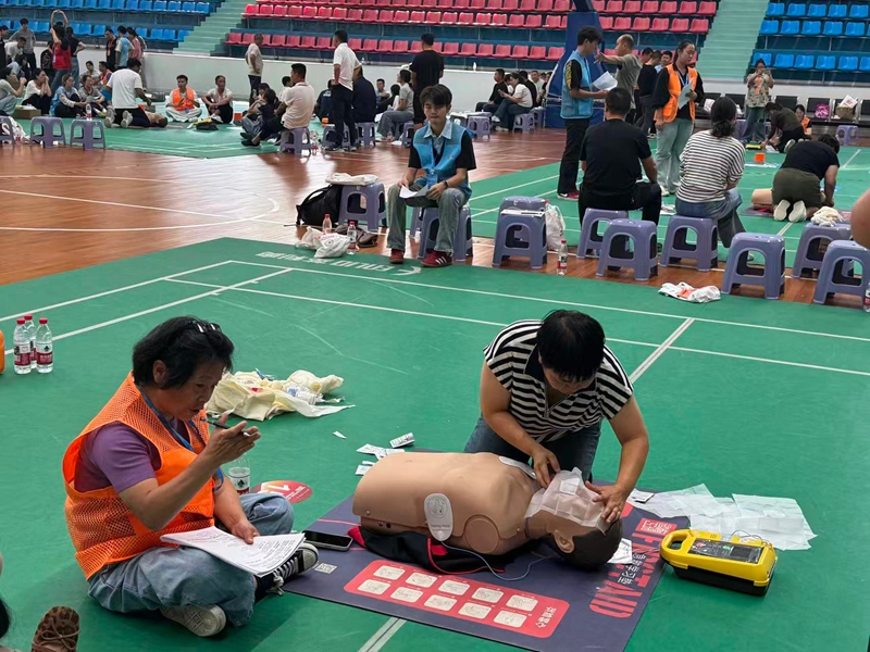图：实操训练现场