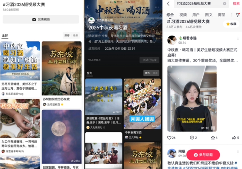 各平台作品征集情況。主辦方供圖