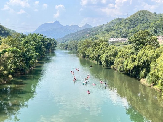 木城丽水旅游景区。